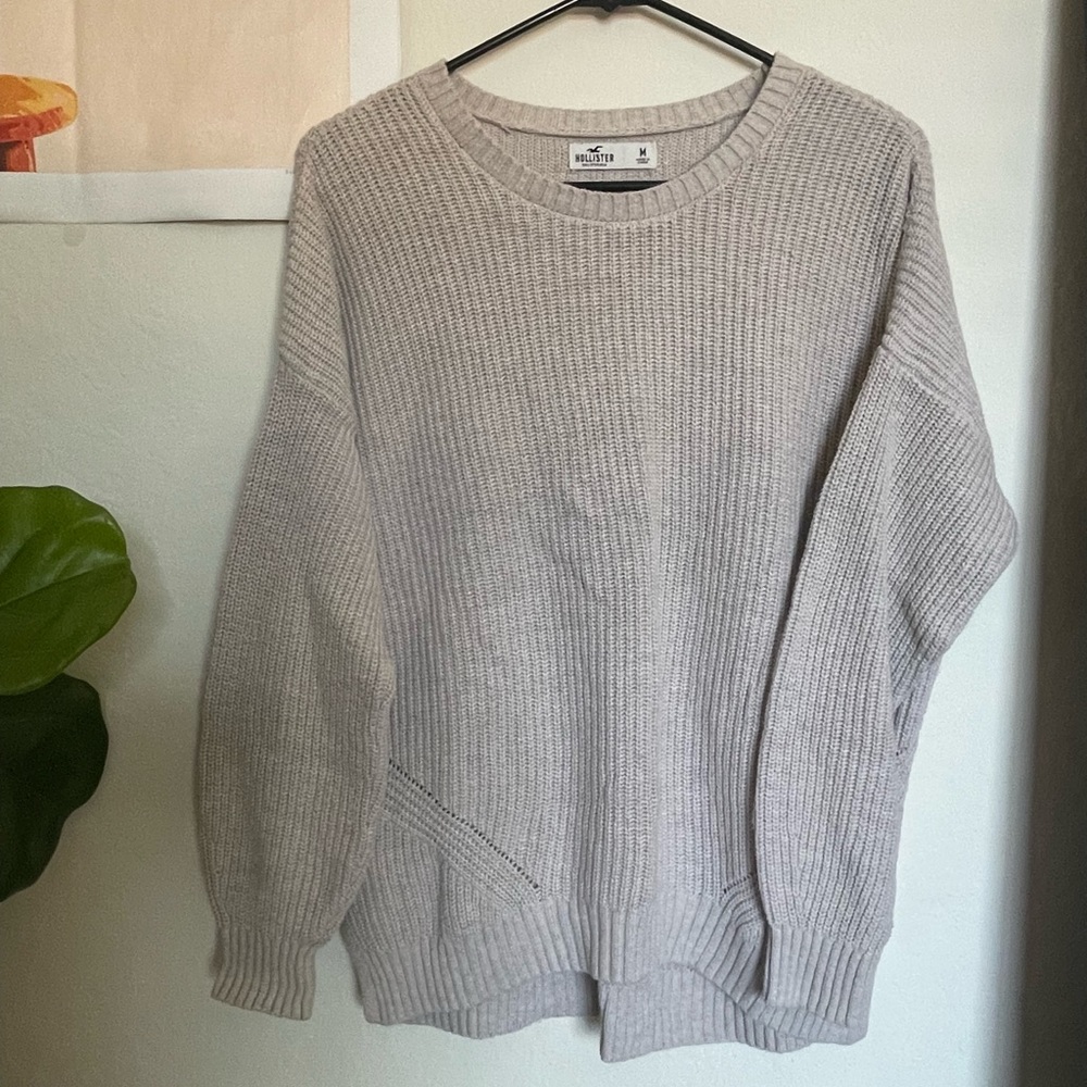 Oatmeal colored sweater
